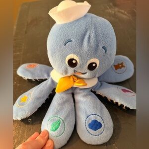 Blue Plush Octopus Toy